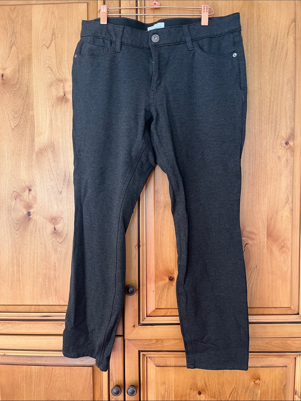 Liz Claiborne Black Straight-Leg Women's Jeans